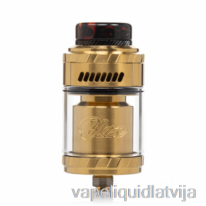 Thunderhead Creations Blaze Solo 25mm Rta Zelta Vape šķidrums